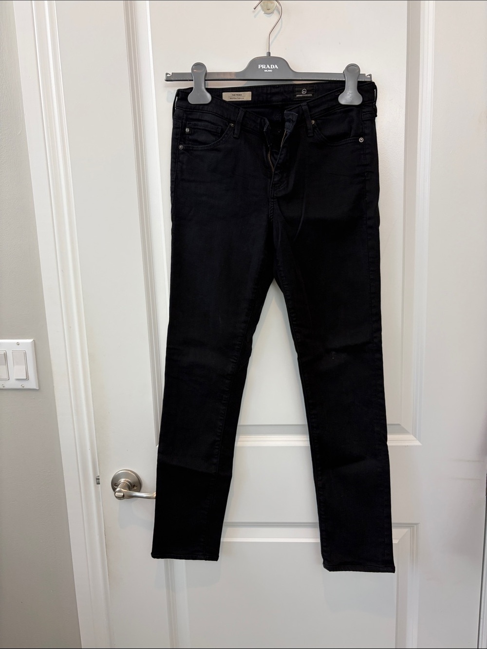 AG Women's Black Skinny Jeans